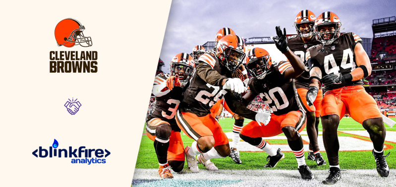 Blinkfire Analytics Partners with the Cleveland Browns for the 2021 NFL Season