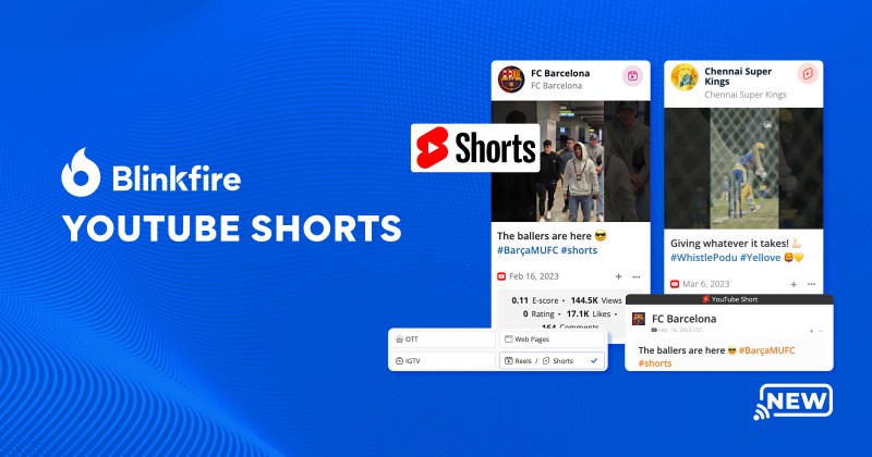 Track and Report on YouTube Shorts