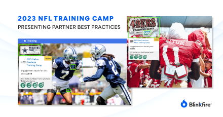 2023 NFL Training Camp: Presenting Partner Best Practices