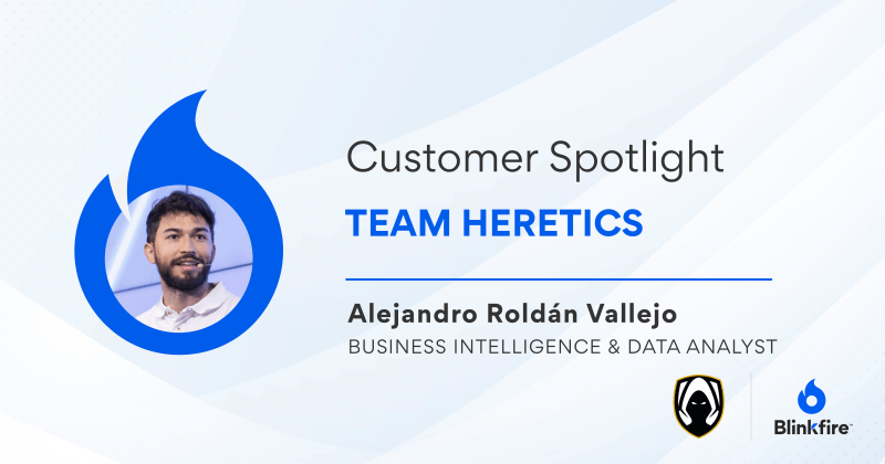 Customer Spotlight: Team Heretics’ Alejandro Roldán