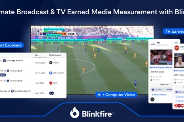 Image of Blinkfire's broadcast and tv earned media solution